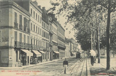 / CPA FRANCE 31 "Toulouse, les allées Lafayette" / Ed. LABOUCHE 