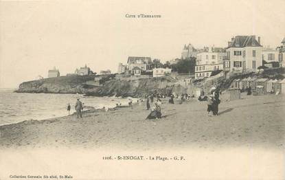 / CPA FRANCE 35 "Saint Enogat, la plage"