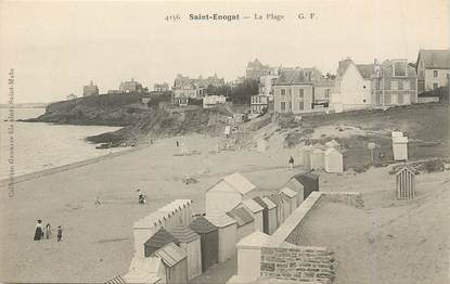 / CPA FRANCE 35 "Saint Enogat, la plage "