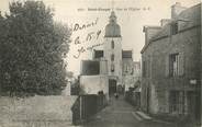 35 Ille Et Vilaine / CPA FRANCE 35 "Saint Enogat, rue de l'église"