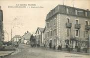 19 Correze / CPA FRANCE 19 "Eygurande Merlines, av de la gare"