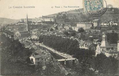 / CPA FRANCE 19 "Ussel, vue panoramique"