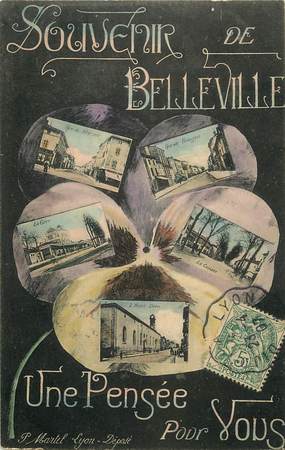 CPA FRANCE 69 "Belleville sur Saône"