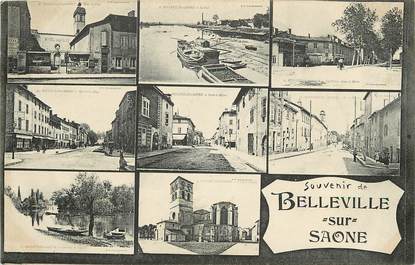 CPA FRANCE 69 "Belleville sur Saône"