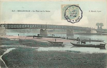 CPA FRANCE 69 "Belleville sur Saône"