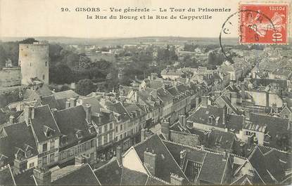 / CPA FRANCE 27 "Gisors, vue générale, la tour du prisonnier"