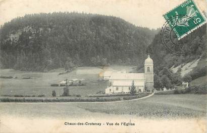 / CPA FRANCE 39 "Chaux des Crotenay, vue de l'église"