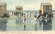 62 Pa De Calai / CPA FRANCE 62 "Calais, enfants sur la plage à l'heure du bain"