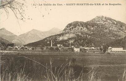 / CPA FRANCE 06 "Saint Martin du Var et la Roquette"