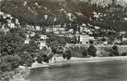 06 Alpe Maritime / CPSM FRANCE 06 "Eze sur Mer, le bord de mer et la plage"