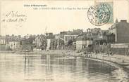 35 Ille Et Vilaine / CPA FRANCE 35 "Saint Servan, la plage des Bas Sablons "