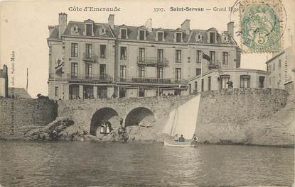 / CPA FRANCE 35 "Saint Servan, grand hôtel"