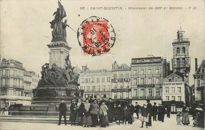 / CPA FRANCE 02 "Saint Quentin" / MONUMENT