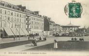 62 Pa De Calai / CPA FRANCE 62 "Boulogne Sur Mer, le bld Sainte Beuve"