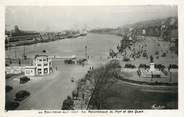 62 Pa De Calai / CPSM FRANCE 62 "Boulogne Sur Mer, vue panoramique du port et des quais"