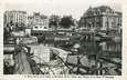 / CPSM FRANCE 62 "Boulogne Sur Mer, l'arrière port, l'hôtel des postes"