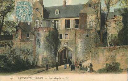 / CPA FRANCE 62 "Boulogne sur Mer, porte Gayole"