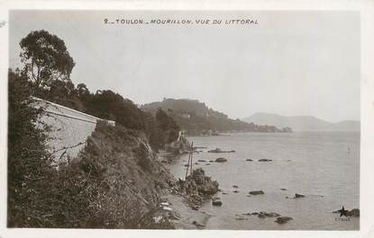 / CPSM FRANCE 83 "Toulon, Mourillon vue du Littoral"
