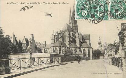 / CPA FRANCE 41 "Vendôme, abside de la trinité, tour Saint Martin"