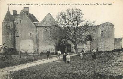 / CPA FRANCE 41 "Chouzy sur Cisse, ferme de Laieu et chapelle"