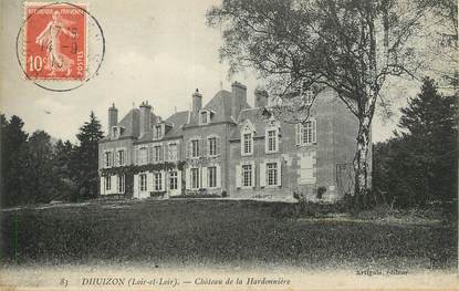 / CPA FRANCE 41 "Dhuizon, château de la Hardonnière"