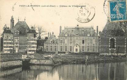 / CPA FRANCE 41 "Yvoy Le Marron, château de Villebourgeon"