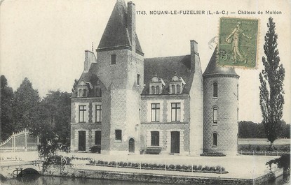 / CPA FRANCE 41 "Nouan le Fuzelier, château de Moléon"