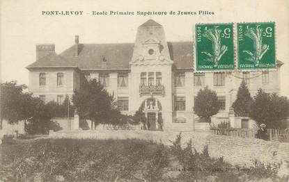 / CPA FRANCE 41 "Pont Levoy, école primaire supérieure de jeunes filles"