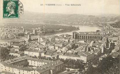 / CPA FRANCE 38 "Vienne, vue générale" 