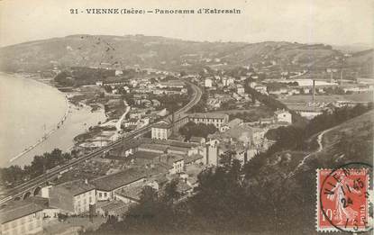 / CPA FRANCE 38 " Vienne, panorama d'Estressin"