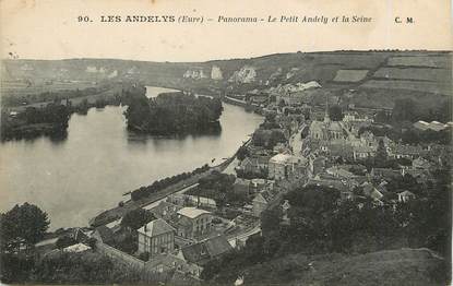 / CPA FRANCE 27 "Les Andelys", le petit Andely et la Seine"