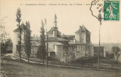 CPA FRANCE 69 "Condrieu, Château du Rozay"