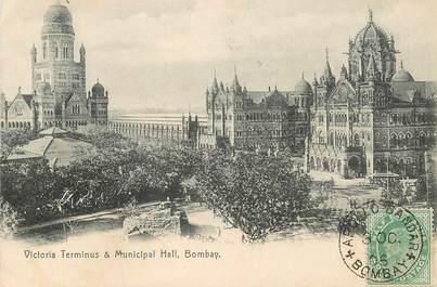 CPA INDE "Bombay, Victoria Terminus"