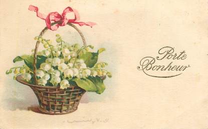 CPA KLEIN "Panier de muguet"