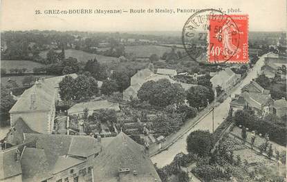 CPA FRANCE 53 "Grez en Bouère, route de Meslay"