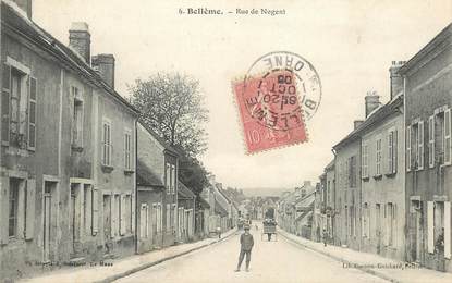 CPA FRANCE 61 "Bellême, rue de Nogent"