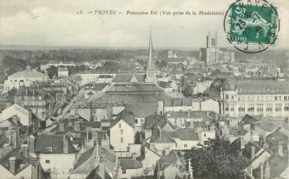 CPA FRANCE 10 "Troyes, Panorama Est"