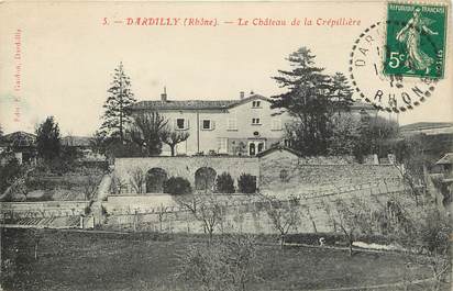 CPA FRANCE 69 "Dardilly, Chpâteau de la Crépîllière"