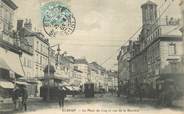 76 Seine Maritime CPA FRANCE 76 "Elbeuf, la Place du Coq et rue de la Barrière"