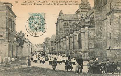 CPA FRANCE 27 "Le Grand Andély, rue de Fontanges de Couzon"