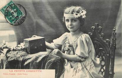 / CPA BERGERET "La petite coquette" / ENFANT