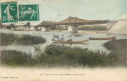 CPA FRANCE 69 "Pont de Frans près de Villefranche sur Saône"