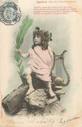 / CPA BERGERET "Apollon" / ENFANT