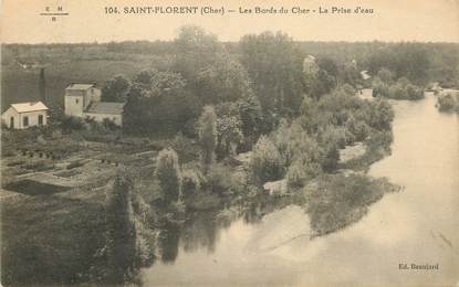 CPA FRANCE 18 "Saint Florent, les bords du Cher"