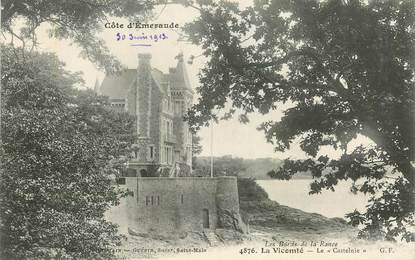 CPA FRANCE 35 "La Vicomté, le Castelnie"