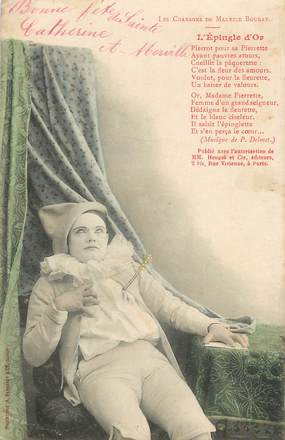 / CPA BERGERET "L'épingle d'or"