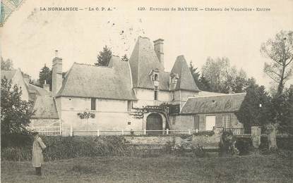 CPA FRANCE 14 "Env. de Bayeux, Chateau de Vaucelles"