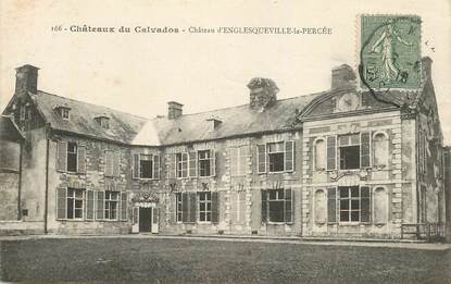 CPA FRANCE 14  "Chateau 'Englesqueville la Percée"