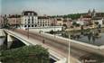 CPSM FRANCE 77 "Melun, sur le pont du Gal Leclerc"