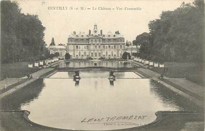 / CPA FRANCE 77 "Rentilly, le château"